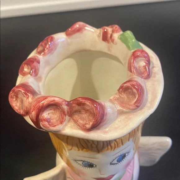 Vintage Susan Paley Ganz Bella
Casa Grace Rose Pink Angel Vase - Picture 11 of 16